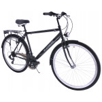 Mestský bicykel 28" Kozbike Denver 7S 21 prevodový čierna
